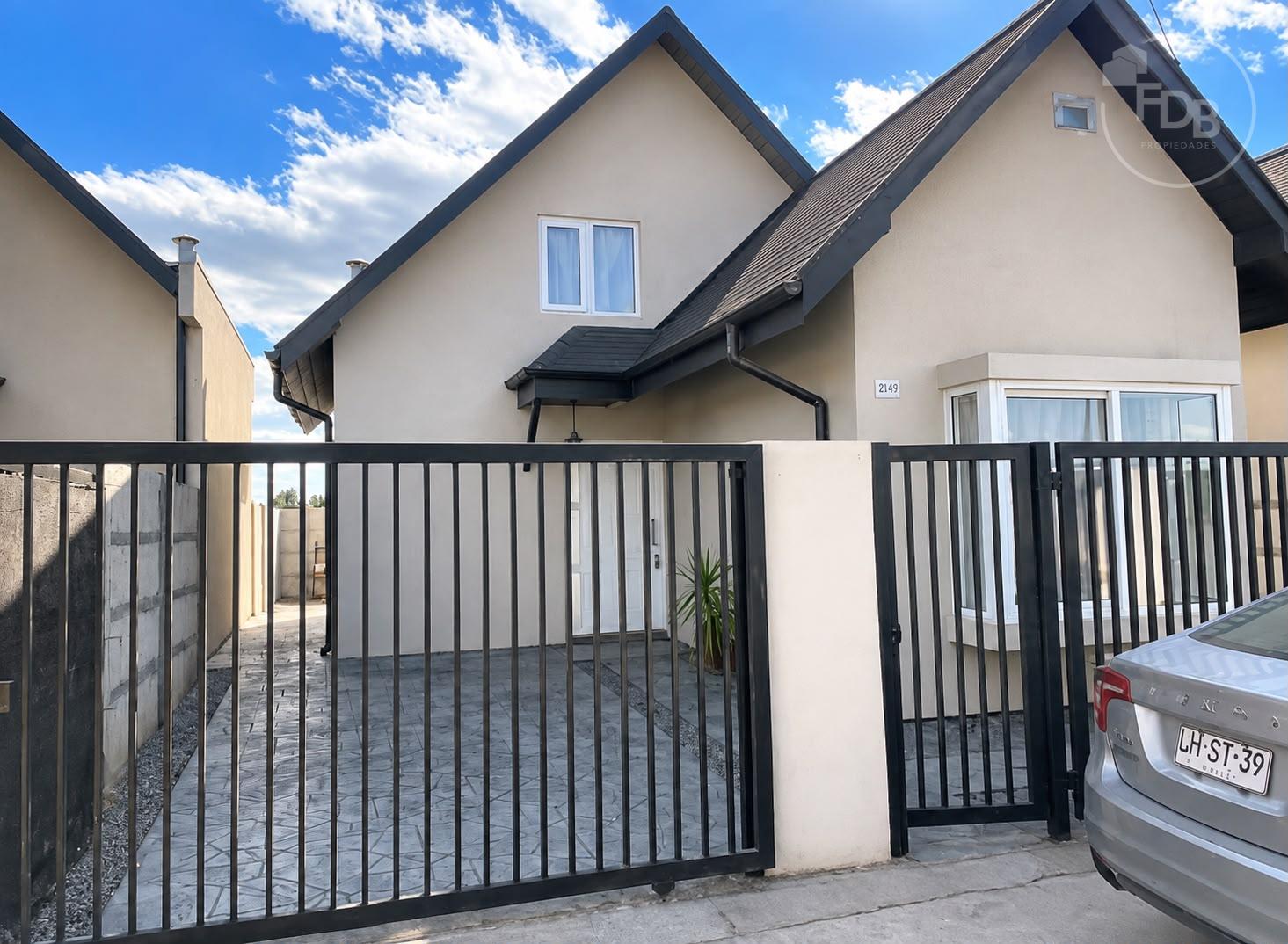 ARRIENDO O VENTA CASA 3D-3B HACIENDA DEL MAULE